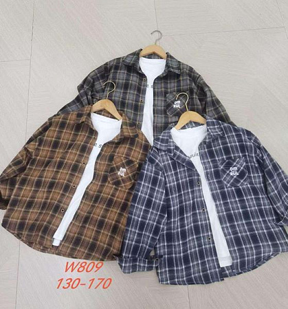 Рубашка Sunnytot W809 brown - делук