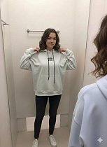 Худи Newe 53 grey - делук