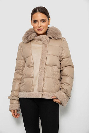 Куртка Obuv Ok2 349 (12056) d.beige - делук