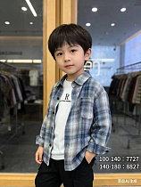 Рубашка Fashion Kids 7727 blue - делук