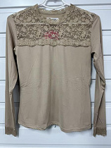 Свитер Brilliant B7022 beige - делук