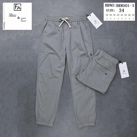 Штаны Спорт Baron Jeans 8501-3 l.grey - делук