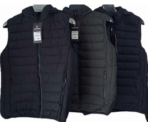 Жилетка Lina D02 black - делук