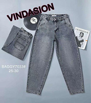 Джинсы Vindassion 7033 blue - делук