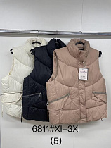 Жилетка Jacket 6811 black - делук