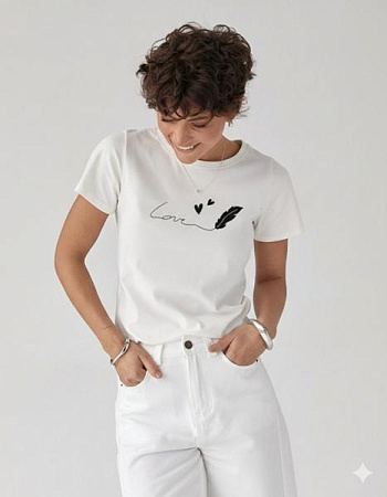 Футболка Iraopt IR147 white - делук