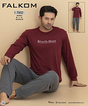 Пижама Romeo Life 7002 brown - делук