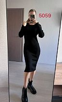 Платье Fsn 5059 black - делук