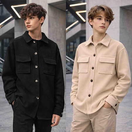 Рубашка Karolina KR425 beige - делук