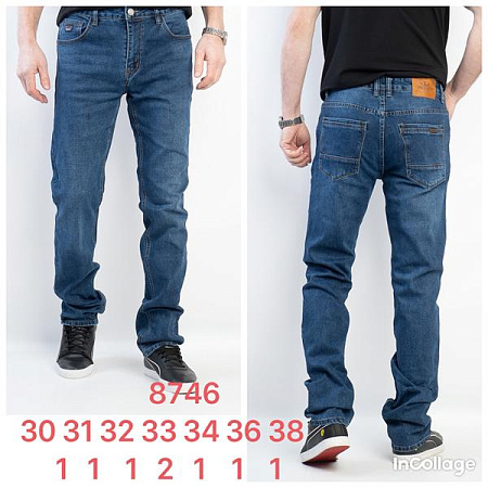 Джинсы Fangsida 8746 blue - делук