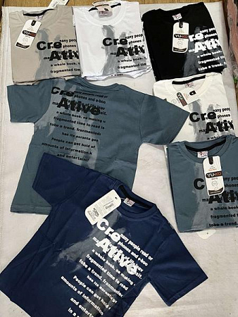 Футболка Zayka ZA1945 d.grey - делук