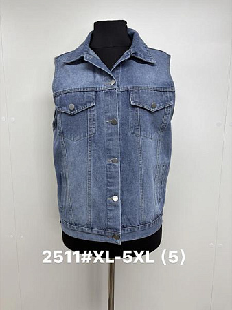 Жилетка Jacket 2511 blue - делук
