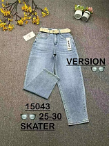 Джинсы Jeans Club 15043 l.blue - делук