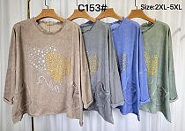 Свитер Kaffir Lily C138 green - делук