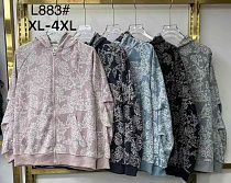 Кофта Спорт Yafeier L883 grey - делук