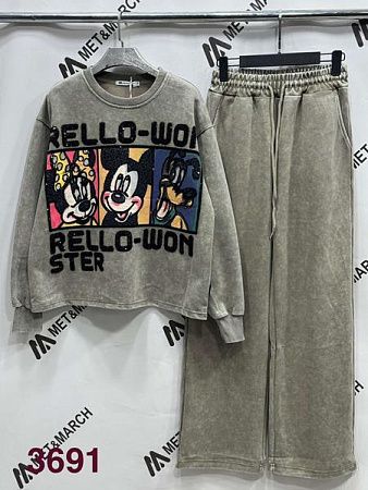 Костюм Спорт Met&March 3691 beige - делук