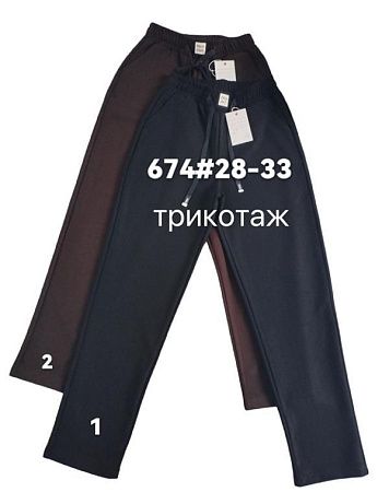 Штаны Leen 674-1 black - делук