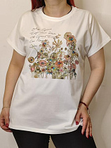 Футболка Kosta KS71 white - делук