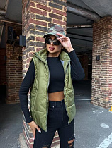 Жилетка Modnulya N642 khaki - делук