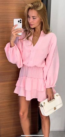 Платье No Brand 750 pink - делук