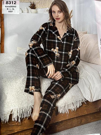 Пижама Disneyopt 8312 brown - делук