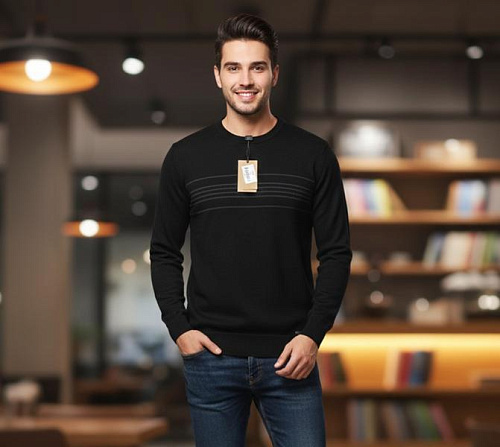 Свитер Moranny 7972 black - делук