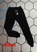 Штаны Спорт Alex Clothes 6102 black - делук