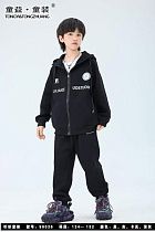 Костюм Спорт Delfinka 99036 black - делук