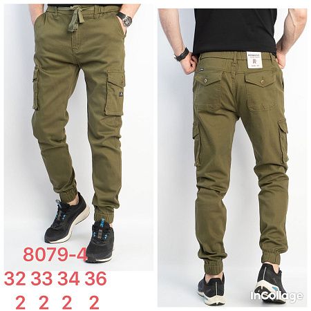 Джинсы God Baron 8079-4 khaki - делук