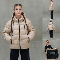 Куртка Moda School M163 beige - делук