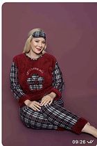 Пижама Homewear HW14 wine - делук