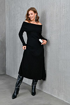 Платье Karon 10793 black - делук