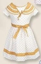 Платье Baby Boom 2401 white-beige - делук