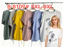 Футболка Dgmd B8109 olive - делук