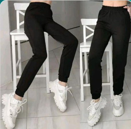 Штаны Спорт Mso 1023 black - делук