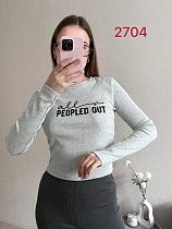 Свитер Fsn 2704 l.grey - делук
