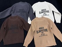 Свитер Yalisi 826-1 brown Свитер Yalisi 826-1 brown - делук