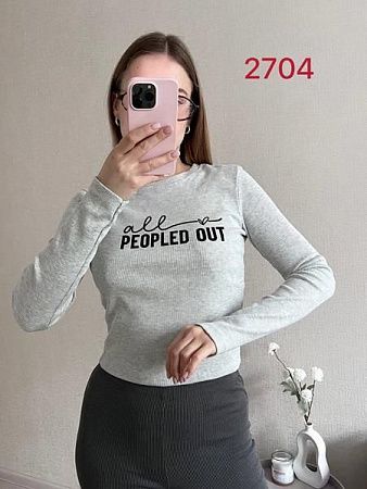 Свитер Fsn 2704 l.grey - делук