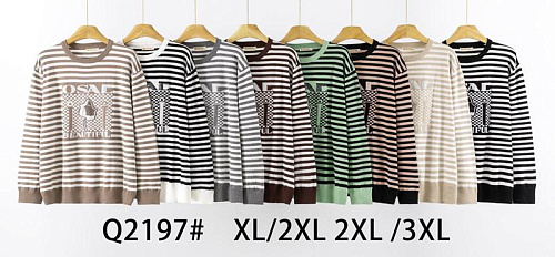 Свитер Anne-Kiss Me Q2197 mix - делук