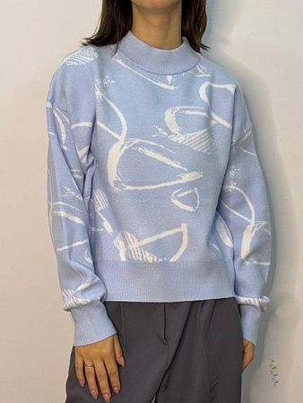 Свитер Kosta 1861 l.blue - делук