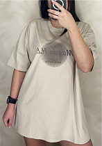 Футболка Levisha 25062-1 beige - делук