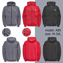 Кофта Спорт Ale-Ate A89 grey - делук