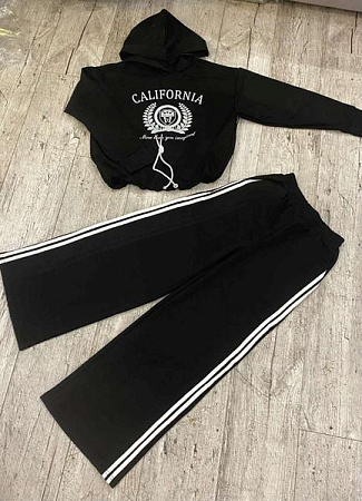 Костюм Спорт Proschenko PR835 black - делук