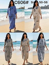 Костюм Kaffir Lily C606 grey - делук