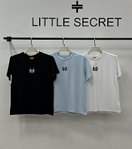 Футболка Little Secret 020 black - делук