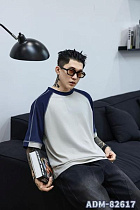 Футболка 2Bro ADM82617 white-blue - делук