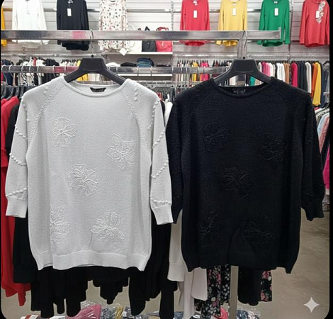 Свитер Julia JL1033 black - делук