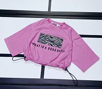 Топ Kosmy 522 pink - делук