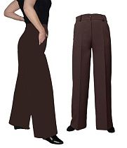 Штаны H&S 129 brown - делук