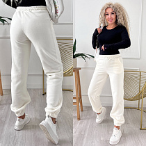 Штаны Спорт Sofi Cor 9065 white - делук